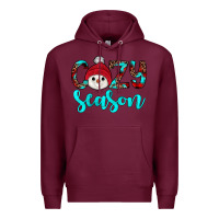 Burgundy cozy season Premium Hoodie - JahusDesignShop