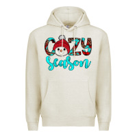Oatmeal Heather cozy season Premium Hoodie - JahusDesignShop