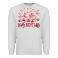 Dove Grey be mine baby pig Premium Sweatshirt - RanaPortraitStore