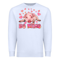 White be mine baby pig Premium Sweatshirt - RanaPortraitStore