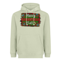 Matcha Merry Christmas Y'all Heavyweight Hoodie - RanaPortraitStore