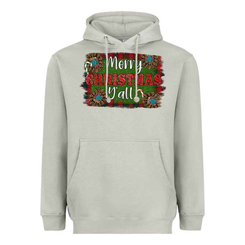 Merry Christmas Y'all Heavyweight Hoodie by RanaPortraitStore | Teevron