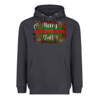 Smoke Merry Christmas Y'all Heavyweight Hoodie - RanaPortraitStore
