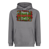 Storm Merry Christmas Y'all Heavyweight Hoodie - RanaPortraitStore