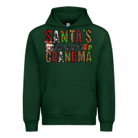 Forest Green santa's favorite grandma Urban Hoodie - Jasminsmagicworld