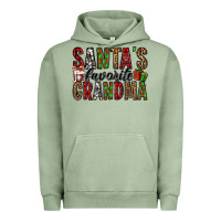 Pigment Oil Green santa's favorite grandma Urban Hoodie - Jasminsmagicworld