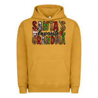 Pigment Peanut Butter santa's favorite grandma Urban Hoodie - Jasminsmagicworld