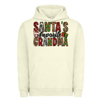 Pigment Pistachio santa's favorite grandma Urban Hoodie - Jasminsmagicworld