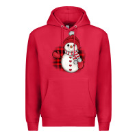 Cardinal christmas snowman Premium Hoodie - JahusDesignShop