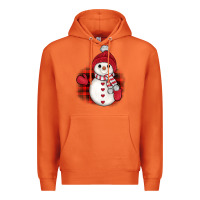 Carrot christmas snowman Premium Hoodie - JahusDesignShop