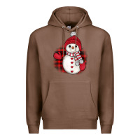 Chestnut christmas snowman Premium Hoodie - JahusDesignShop