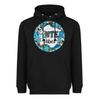 Black Winter vibes Heavyweight Hoodie - RanaPortraitStore