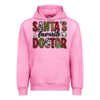 Fuchsia Pink santa's favorite doctor Urban Hoodie - Jasminsmagicworld
