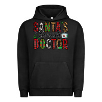 Pigment Black santa's favorite doctor Urban Hoodie - Jasminsmagicworld