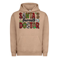 Pigment Burro santa's favorite doctor Urban Hoodie - Jasminsmagicworld