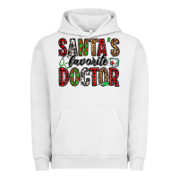 Santa's Favorite Doctor Urban Hoodie | Teevron
