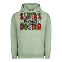Pigment Oil Green santa's favorite doctor Urban Hoodie - Jasminsmagicworld