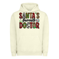Pigment Pistachio santa's favorite doctor Urban Hoodie - Jasminsmagicworld