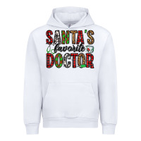 White santa's favorite doctor Urban Hoodie - Jasminsmagicworld