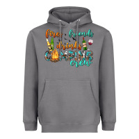 Storm fires friends drinks camping crew Heavyweight Hoodie - texasbilliewilder
