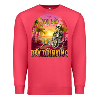 Cardinal you had me at day drinking Premium Sweatshirt - texasbilliewilder