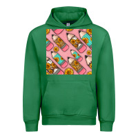 Emerald western pencil seamless pattern Urban Hoodie - BundleAndBundleShop