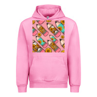 Fuchsia Pink western pencil seamless pattern Urban Hoodie - BundleAndBundleShop