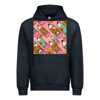Navy western pencil seamless pattern Urban Hoodie - BundleAndBundleShop