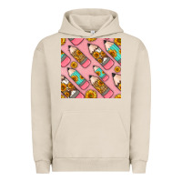 Pigment French Oak western pencil seamless pattern Urban Hoodie - BundleAndBundleShop