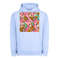 Pigment Grape Ice western pencil seamless pattern Urban Hoodie - BundleAndBundleShop