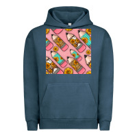 Pigment Midnight Navy western pencil seamless pattern Urban Hoodie - BundleAndBundleShop