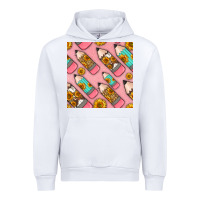 White western pencil seamless pattern Urban Hoodie - BundleAndBundleShop