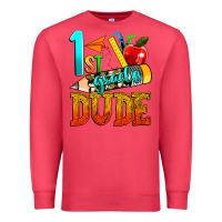 Cardinal 1st grade dude Premium Sweatshirt - texasbilliewilder