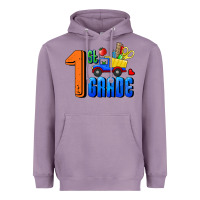 Lavender First Grade Heavyweight Hoodie - RanaPortraitStore