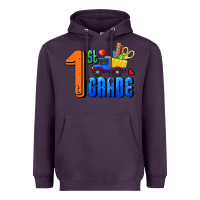 Plum First Grade Heavyweight Hoodie - RanaPortraitStore