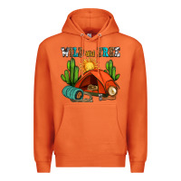 Carrot wild and free camp Premium Hoodie - AdoDesignShop