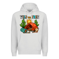 Dove Grey wild and free camp Premium Hoodie - AdoDesignShop