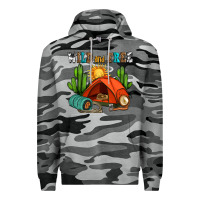 Slate Camo wild and free camp Premium Hoodie - AdoDesignShop