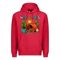 Cardinal wild and free camp Premium Hoodie - AdoDesignShop