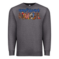 Charcoal Heather american cowgirl Premium Sweatshirt - Zillion Design Studio