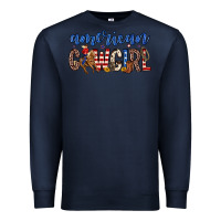 Navy american cowgirl Premium Sweatshirt - Zillion Design Studio