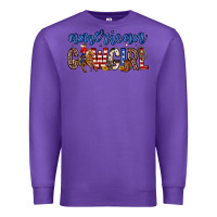 Purple american cowgirl Premium Sweatshirt - Zillion Design Studio