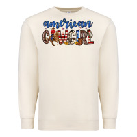 Sandshell american cowgirl Premium Sweatshirt - Zillion Design Studio