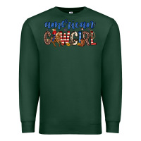 Sports Green american cowgirl Premium Sweatshirt - Zillion Design Studio