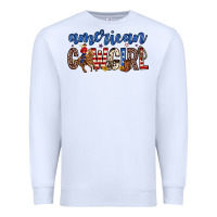 White american cowgirl Premium Sweatshirt - Zillion Design Studio
