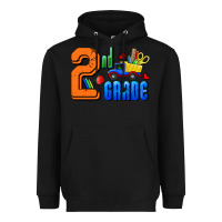 Black Second Grade Heavyweight Hoodie - RanaPortraitStore