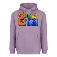 Lavender Second Grade Heavyweight Hoodie - RanaPortraitStore