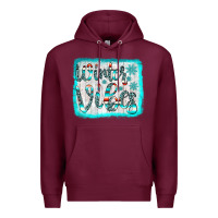 Burgundy winter vibes Premium Hoodie - JahusDesignShop