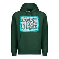 Sports Green winter vibes Premium Hoodie - JahusDesignShop
