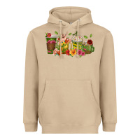 Mushroom floral hustler coffee cups Heavyweight Hoodie - texasbilliewilder